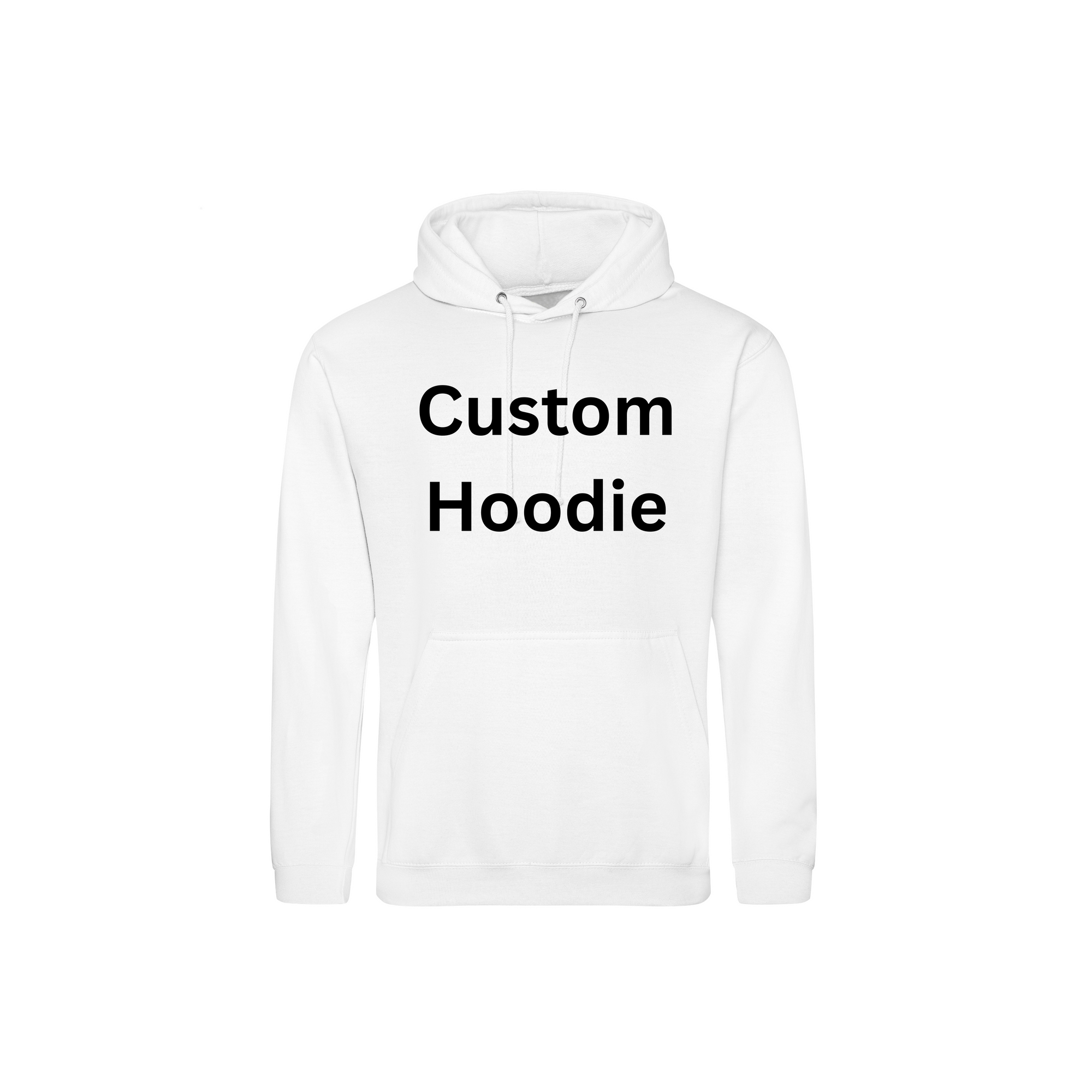 Custom Embroidered Hoodie – Add Your Logo or Text – Personalised Workwear & Gifts