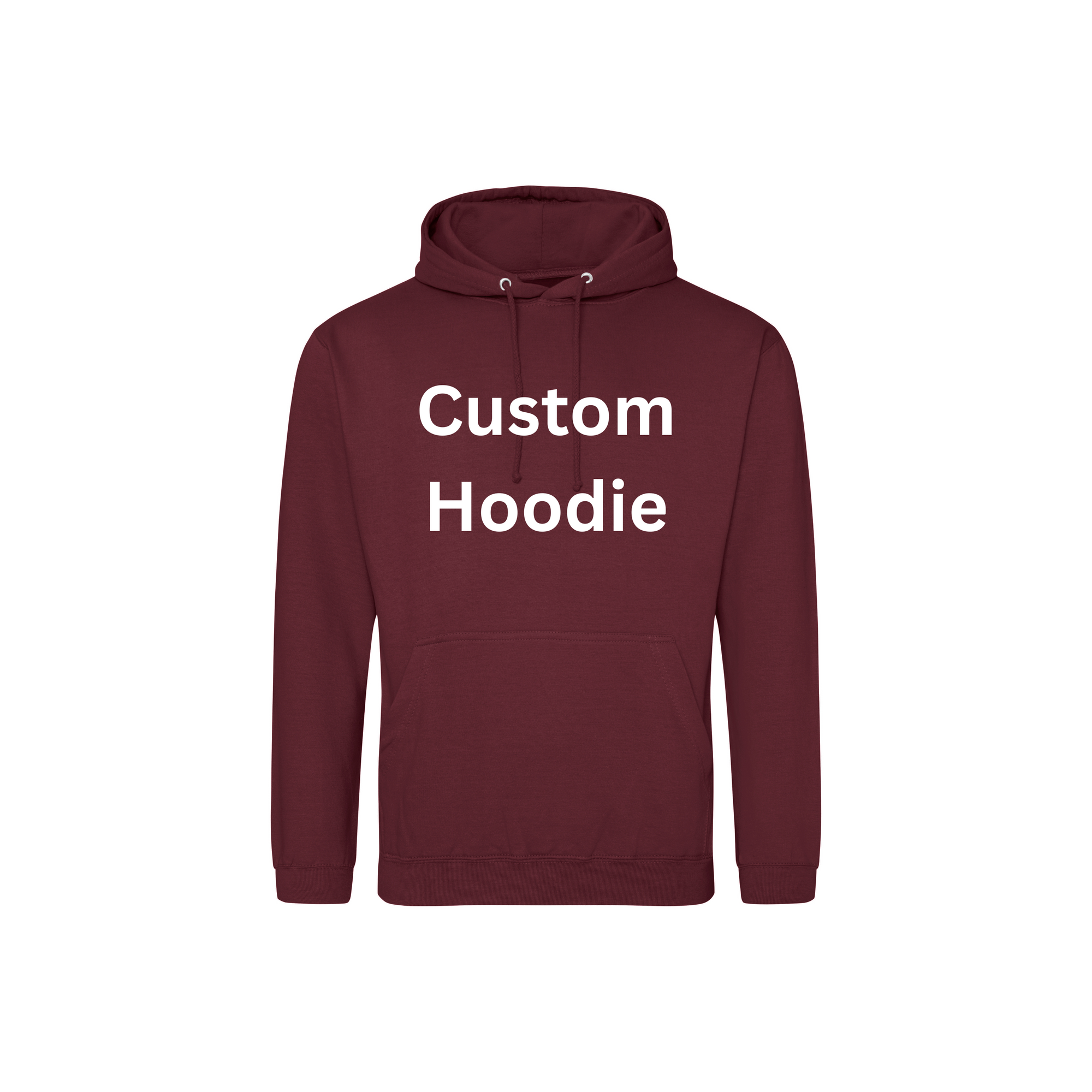 Custom Embroidered Hoodie – Add Your Logo or Text – Personalised Workwear & Gifts