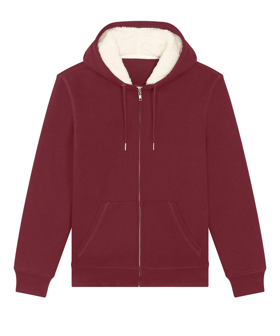 Unisex Hygger sherpa zip-through sweatshirt (STSU956)