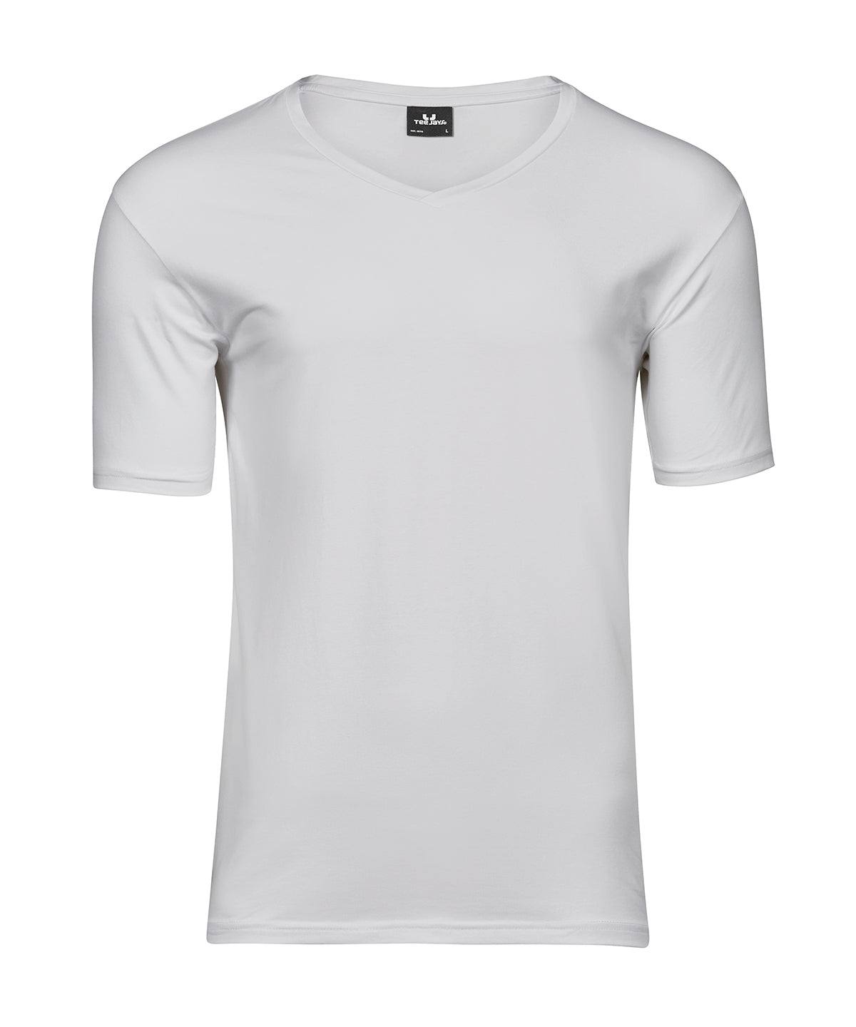 Stretch v-neck tee (401)