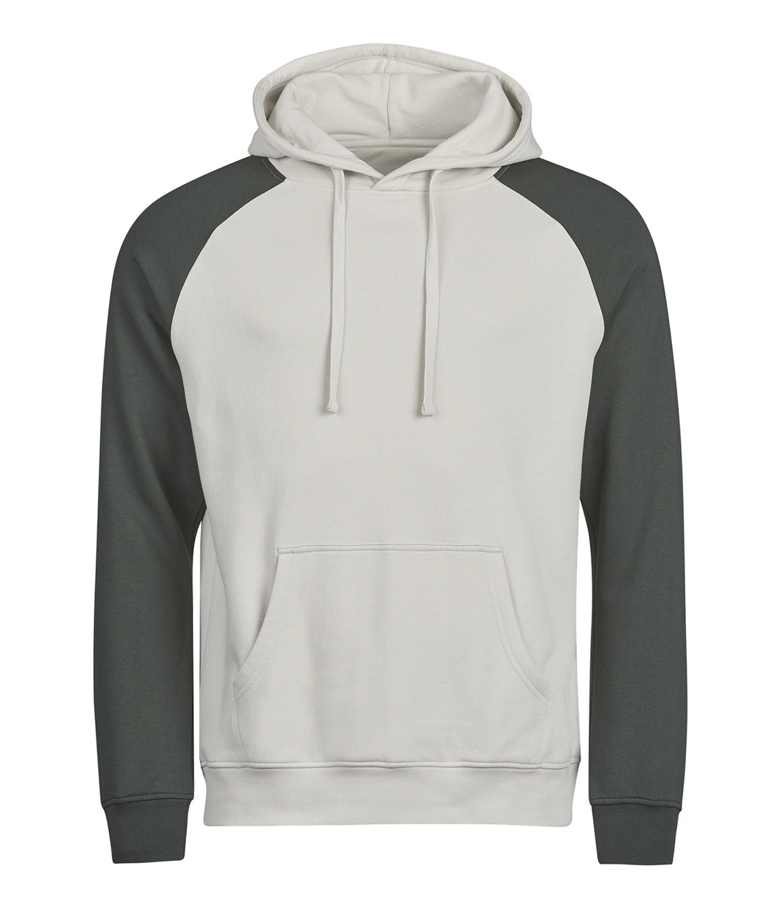 UNLABELED two-tone hooded sweatshirt (5156)
